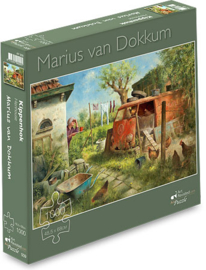 Puzzel Marius van Dokkum "Kippenhok"
