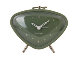 Karlsson wekker triangle jungle green