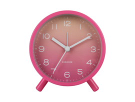 Wekker Gradient roze, Karlsson