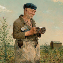 Marius van Dokkum, "Landbouwer"