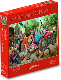 Puzzel Marius van Dokkum "Tuinfeest"
