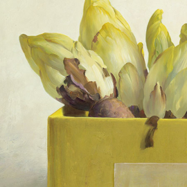 Henk Helmantel "witlof in gele doos"