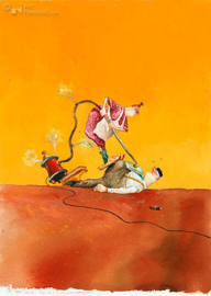 Marius van Dokkum. "Opa Jan maakt zijn huis schoon" nr 3