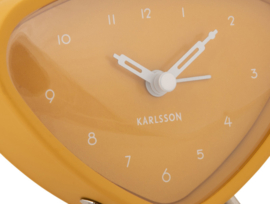 Karlsson wekker triangle yellow
