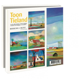 Toon Tieland, kaartenmapje vierkant