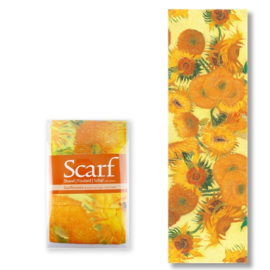Sjaal Van Gogh, zonnebloemen