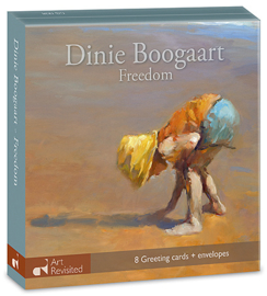 Dinie Boogaart, "Freedom", kaartenmapje