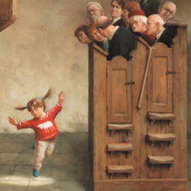 Marius van Dokkum, "dansje in de kerk"