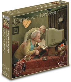 Puzzel Marius van Dokkum "Meegaan met de tijd"