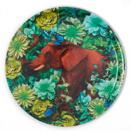 Dienblad olifant rond