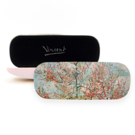 Brillenkoker Vincent van Gogh, roze perzikboom