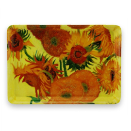 dienblad van Gogh, zonnebloemen