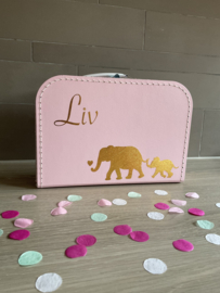 gepersonaliseerd kinderkoffertje 25 CM