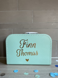 gepersonaliseerd kinderkoffertje 25 CM