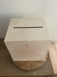Houten enveloppendoos