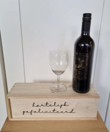 Wijnkist voor 1 fles
