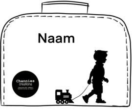 Gepersonaliseerd koffertje 30 CM