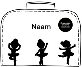 Gepersonaliseerd koffertje 30 CM