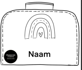 Gepersonaliseerd koffertje 30 CM