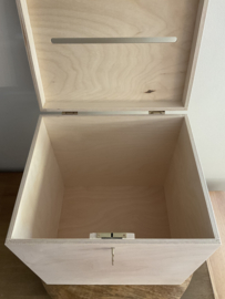 Houten enveloppendoos