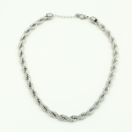 Ketting Naomi - Stainless steel zilverkleurig