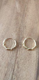 Oorringetjes Alfia - 925 zilver GP