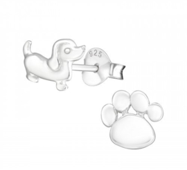 Oorknopjes Skippy - 925 zilver