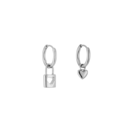 Oorringetjes Heleen - Stainless steel zilverkleurig