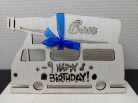 Busje Happy Birthday Bier