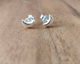 Oorknopjes Luna - 925 zilver