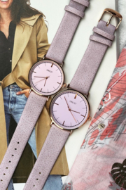 Ernest horloge "Rosé Lisa Large" lila