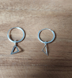 Oorringetjes Nathalie - 925 zilver 12mm