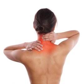Rug, schouder en nek massage 