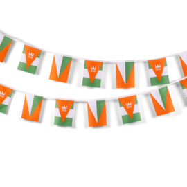 Oranje Party Flags klein