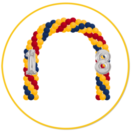 Ballonboog met Cijfers (on Sides)