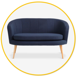 Bruidsbank Royal Blue