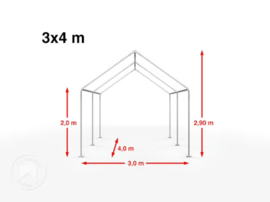 Partytent 3x4