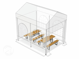 Partytent 3x4