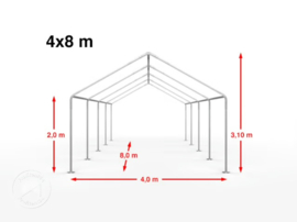 Partytent 4x8
