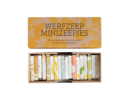 Werfzeep minizeepjes Cadeauset (18 st)