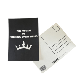 [The queen of fucking everything]