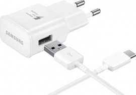 Samsung 15W snellader - incl. 1.2m USB-C kabel - Wit