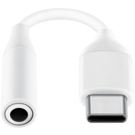 Officiële Samsung USB-C naar audio-jack (3,5mm) adapter van hoge kwaliteit.