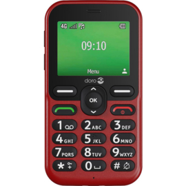 Doro Leva E10 4G Red + Cradle