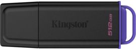 KINGSTON 512GB Portable USB 3.2 Gen 1 DataTraveler Exodia Black/Purple