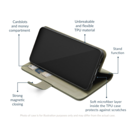 Mobilize Premium Gelly Wallet Book Case Samsung Galaxy A15 4G/5G Green