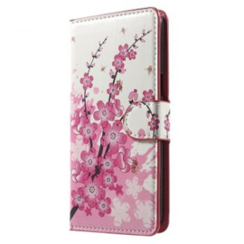 Just in case huawei 10 lite wallet case ( pink blossom)