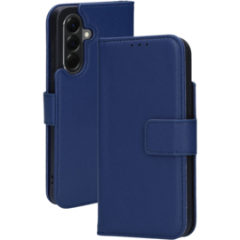 Mobiparts Leather Wallet Case Samsung Galaxy A17 Blue