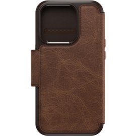 OtterBox Strada MagSafe Apple iPhone 15 Pro Espresso Brown