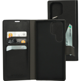 Mobiparts Classic Wallet Case voor Samsung Galaxy S23 Ultra-Black
